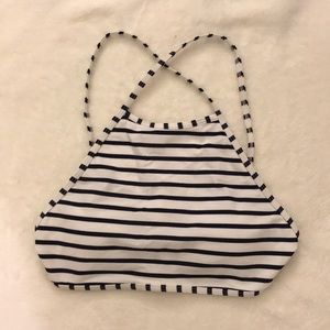 Aerie High Neck Swim Top